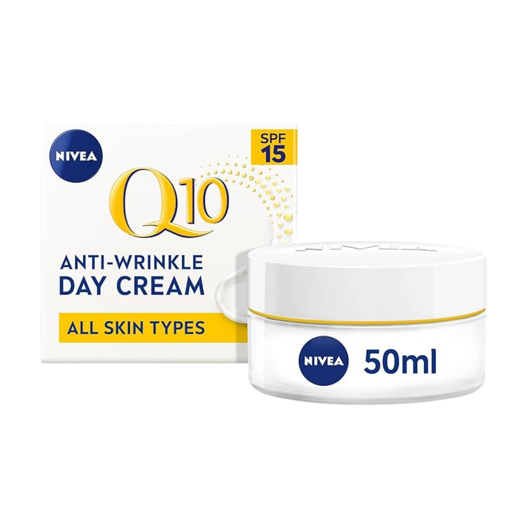 NIVEA Q10 Power Antirimpel + Verstevigende Dagcrème SPF15