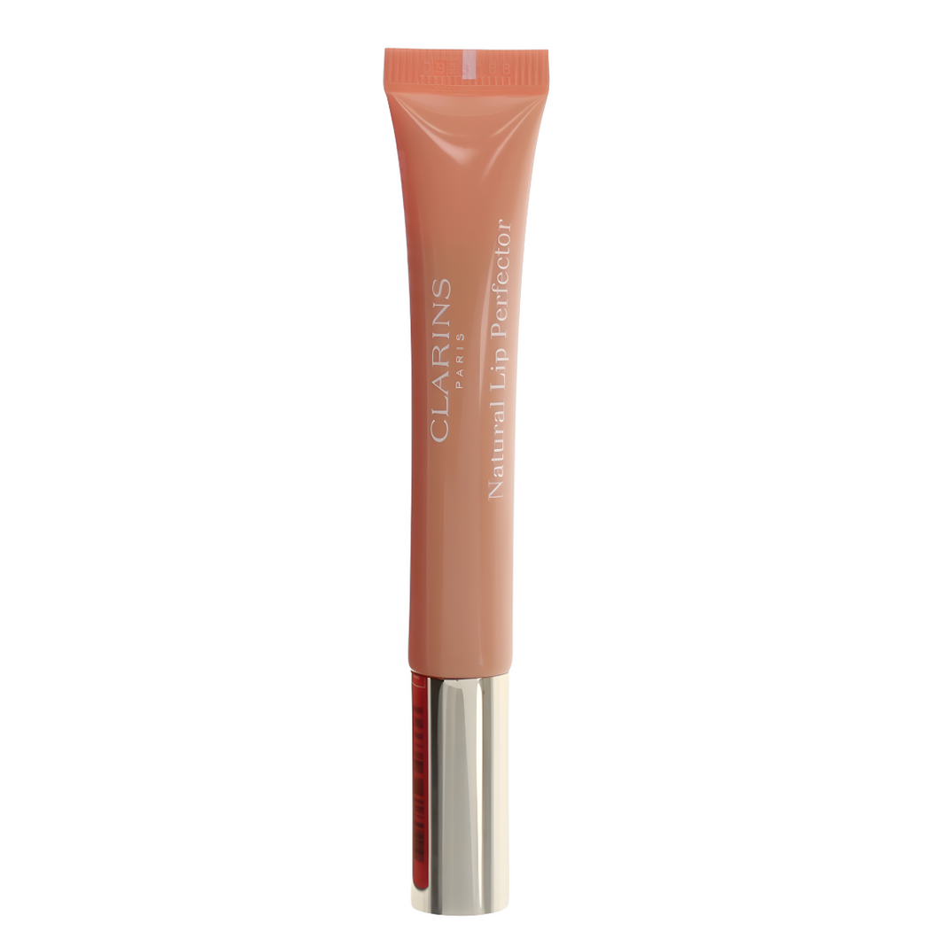 Le rouge à lèvres naturel de Clarins 02 Abricot Shimmer