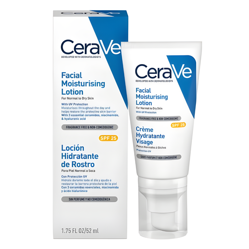 CeraVe Facial Moisturising Lotion Cream With SPF (crème hydratante pour le visage avec SPF)