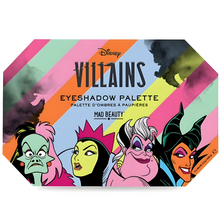 Load image into Gallery viewer, Mad Beauty Disney Villains Eyeshadow Palette
