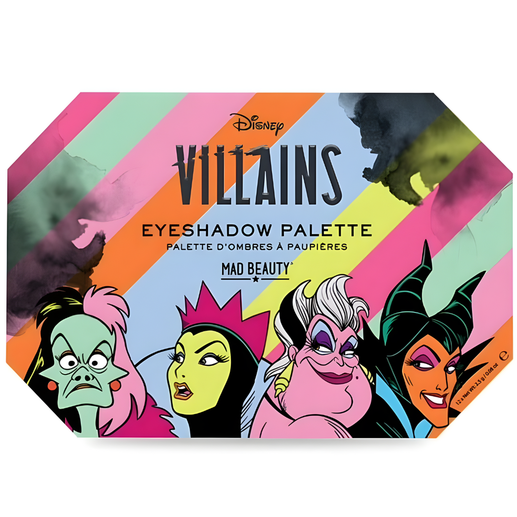Palette d'ombres à paupières Mad Beauty Disney Villains