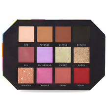 Load image into Gallery viewer, Mad Beauty Disney Villains Eyeshadow Palette

