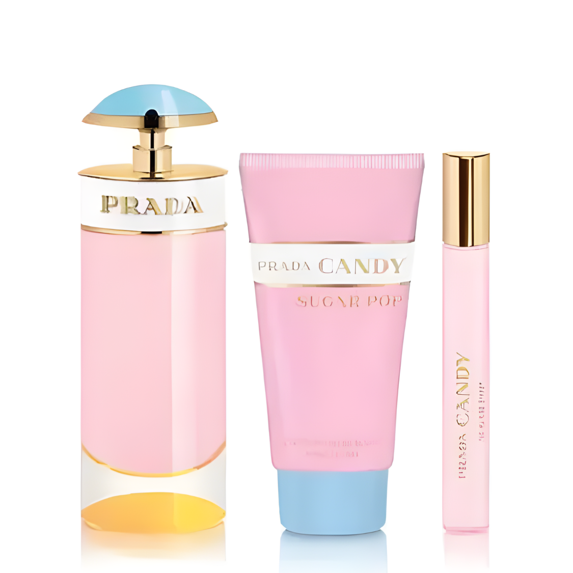 Prada Candy Sugar Pop For Women 3-Teiliges EDP Parfüm Geschenkset