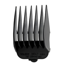 Load image into Gallery viewer, Wahl Attachment Comb No. 7 for Cuts 7/8- inch Black
