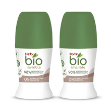 Load image into Gallery viewer, Byly Bio Natural 0% Invisible Deo Roll-On (2 Pcs)
