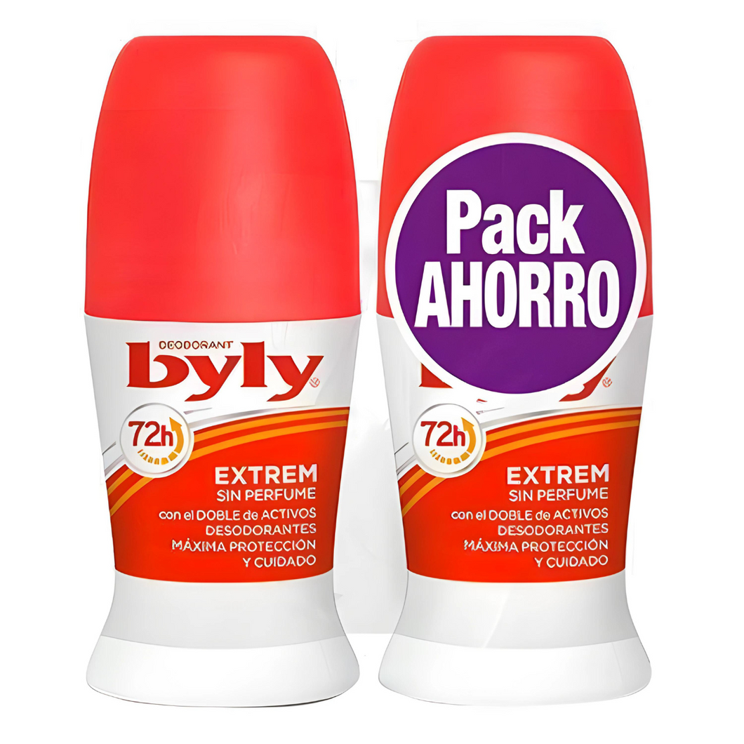 Byly Extrem Deodorant Roll On (2pcs)