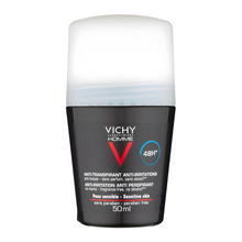 Charger l&#39;image dans la galerie, Vichy Homme Déodorant Roll-On Peaux Sensibles 48h
