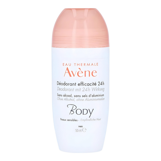 Avene Body Deodorant Roll-On 24h