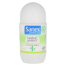 Afbeelding in Gallery-weergave laden, Sanex Natur Protect 0% Verse Bamboe Deo Roll-on
