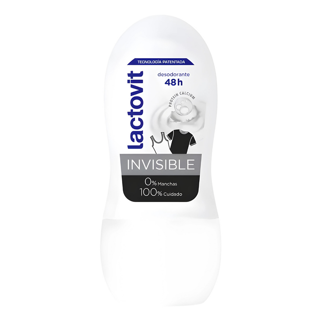 Lactovit Invisible Antimanchas Desodorante Roll-On