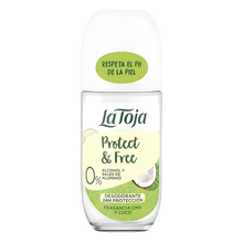 Lade das Bild in den Galerie-Viewer, La Toja Protect &amp; Free Lime &amp; Coconut Deodorant Roll-On
