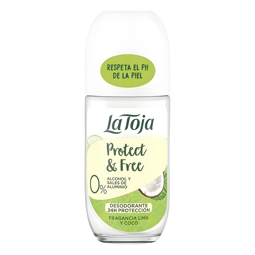 La Toja Protect & Free Lime & Coconut Deodorant Roll-On