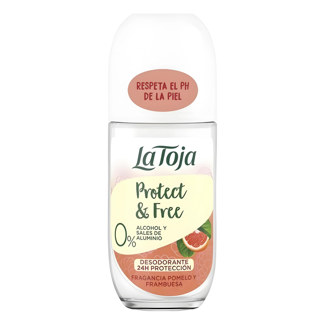 La Toja Protect & Free Grapefruit en Frambozen Deodorant Roll-On