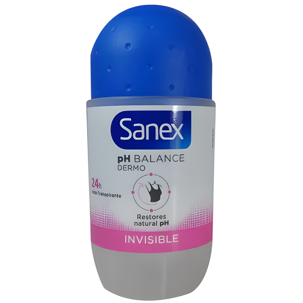 Sanex PH Balance Dermo Invisible Desodorante Roll-On