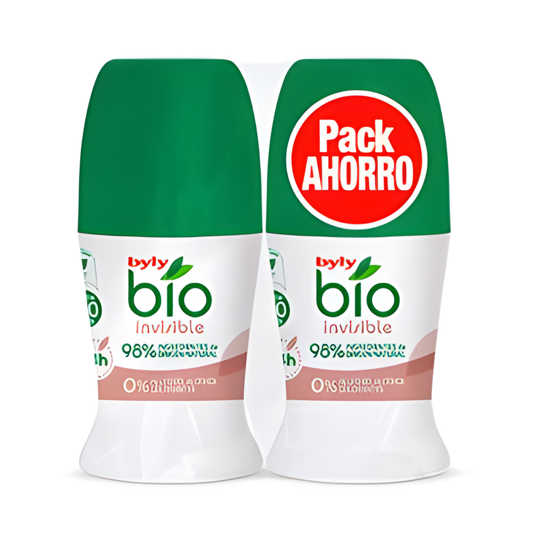 Roll-On Deodorant BIO NATURAL 0% Byly (2 pcs)