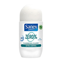 Afbeelding in Gallery-weergave laden, Sanex Zero% Extra controle Deodorant Roll-On
