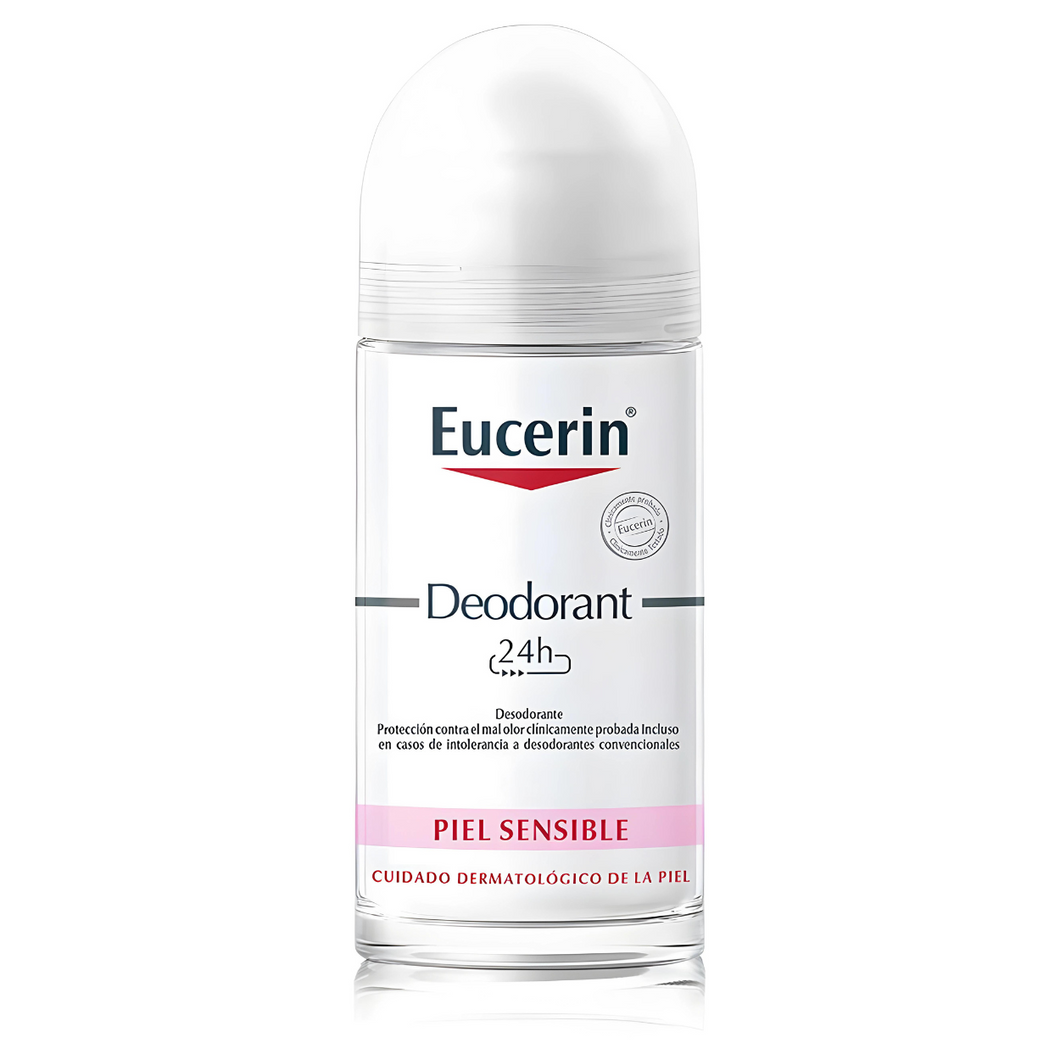 Eucerin Deodorant Gevoelige Huid 24 uur Roll-On