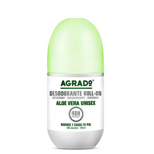 Cargar imagen en el visor de la galería, AGRADO Desodorante Roll-On Aloe Vera
