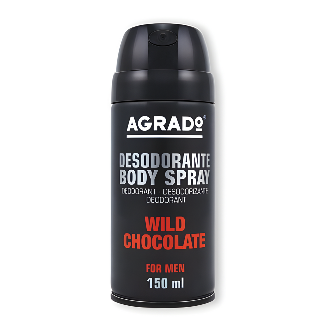 Spray corporel déodorant au chocolat sauvage Agrado