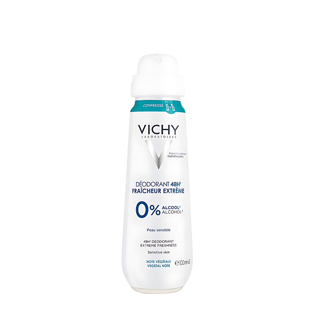 Gevoelige Huid Deodorant Spray Vichy 48 uur (100 ml)