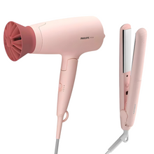 Load image into Gallery viewer, Philips Dryer &amp; Straightener 3000 Series BHP398/00 Hair Styling Set
