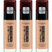 Charger l&#39;image dans la galerie, Base de maquillage Crème Infaillible 24h L&#39;Oreal Make Up 235 Honey
