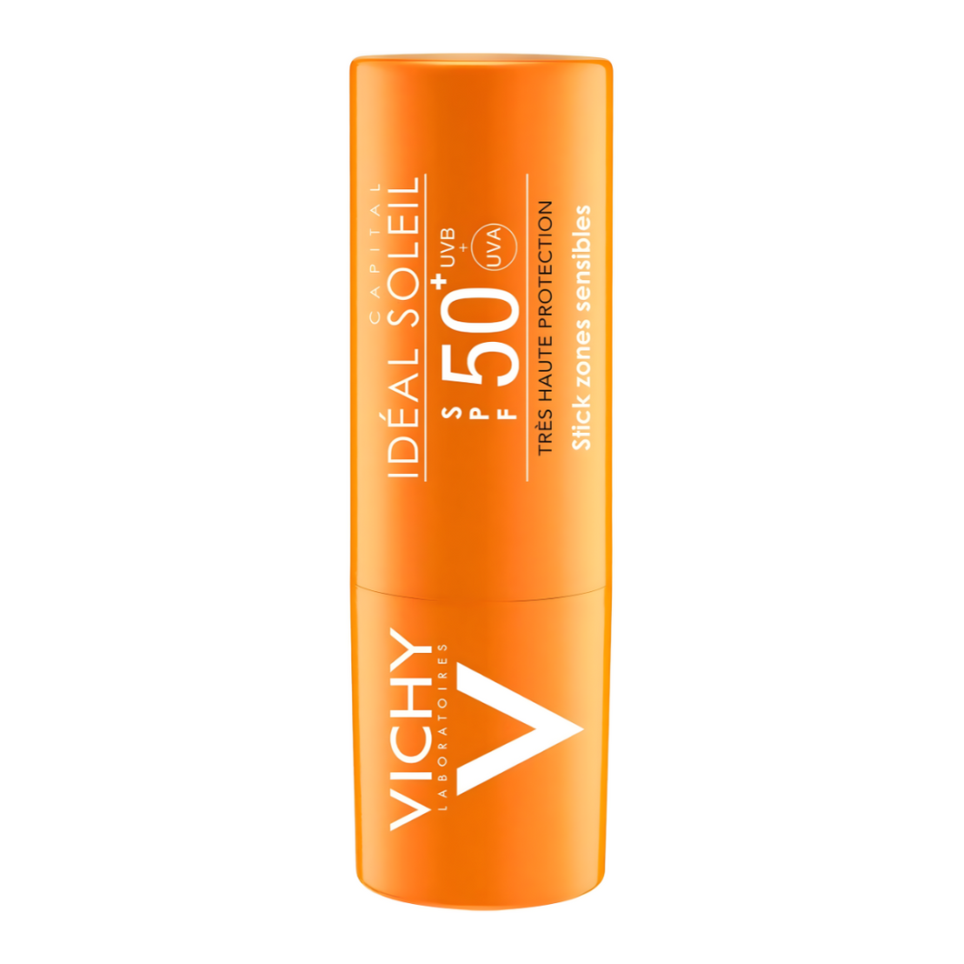 Vichy Idéal Capital Soleil stick zones sensibles SPF50+