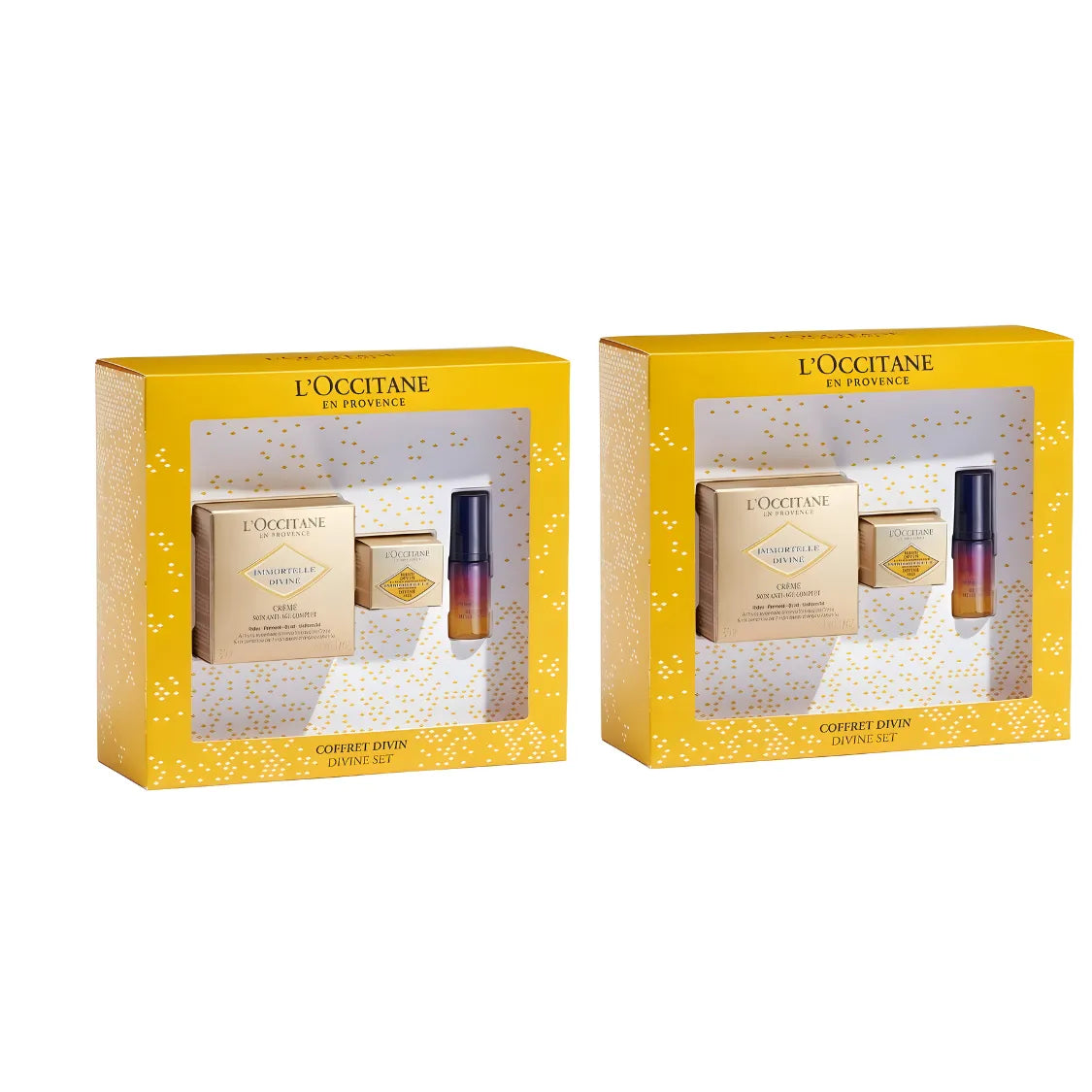 L'occitane Damen-Kosmetik-Set Göttliche Immortelle (3 Stück)