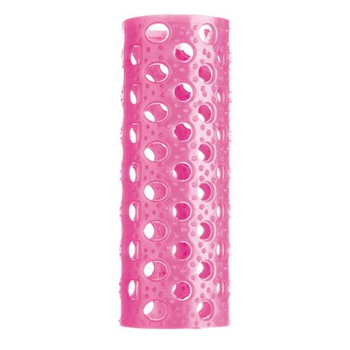 Rouleaux à cheveux Eurostil Bucles Rosa Nº2 (12 uds)