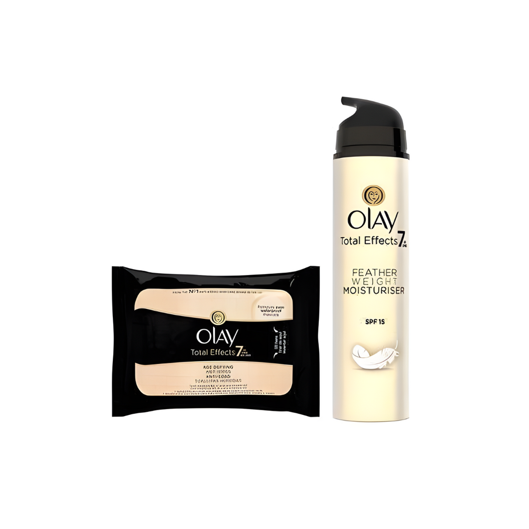 Olay Women's Cosmetics Set Total Effects Textura Ultraligera Sp (2 pcs)