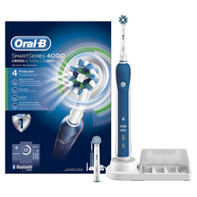 Cargar imagen en el visor de la galería, Cepillo de dientes eléctrico + recambio Oral-B Smart 4 4400S
