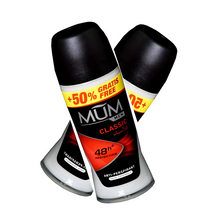 Cargar imagen en el visor de la galería, Roll-On Deodorant Men Classic Mum (75 ml)
