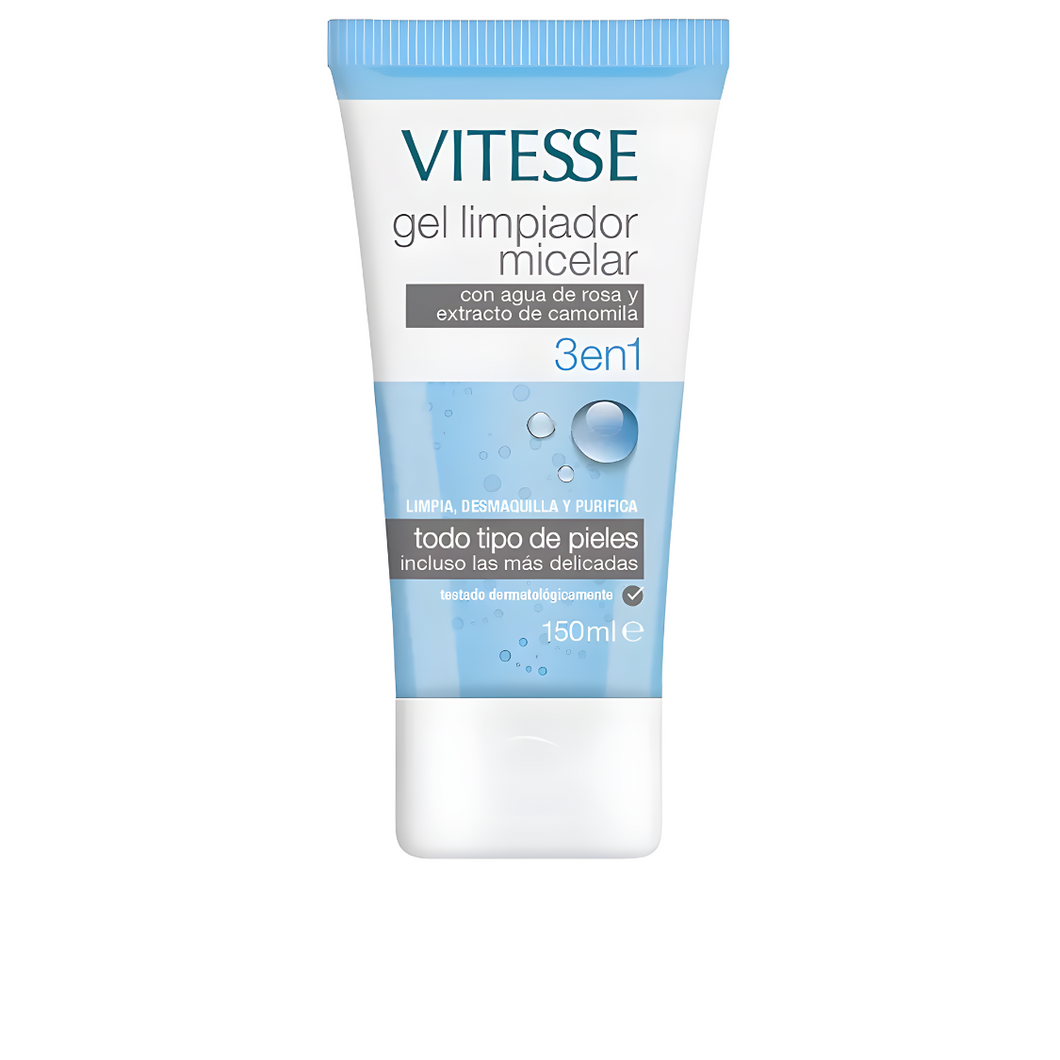 Vitesse 3-in-1 Camomille Rose water Facial Cleansing Gel