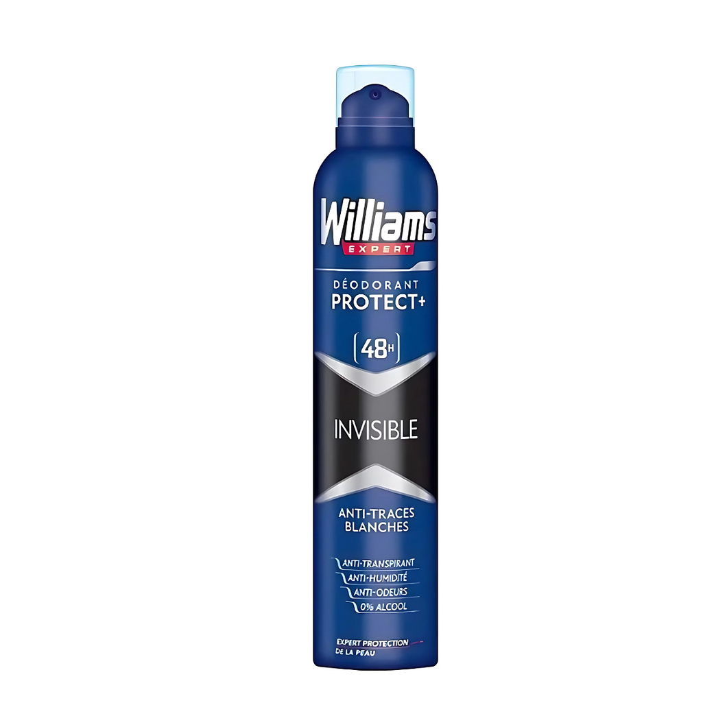 Déodorant invisible en spray Williams