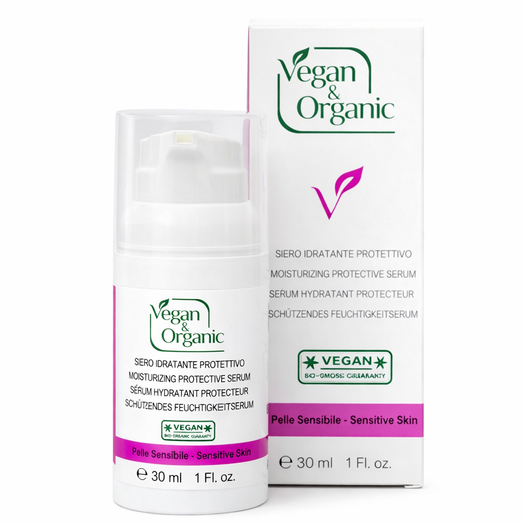 Suero protector hidratante vegano y ecológico (30 ml)