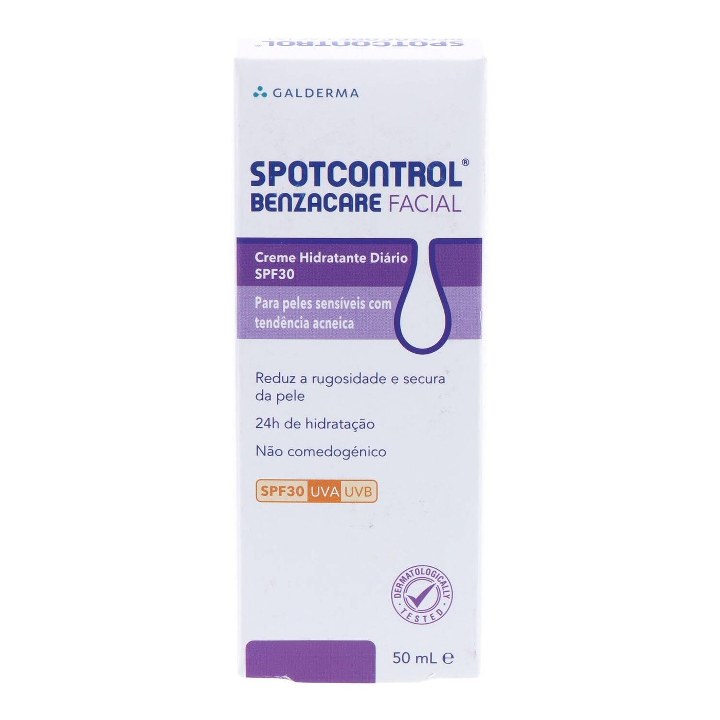 Crème hydratante pour le visage Benzacare Spotcontrol SPF 30 (50 ml)