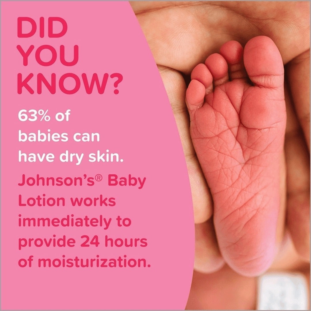 Johnson's Baby Lotion Body Cream – Gentle Moisturizing Care for Delicate Skin (300 ml) 4