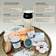 Cargar imagen en el visor de la galería, Self Care Gifts for Women 11 Piece, Womens Get Well Gifts for Mom Girlfriend Wife Daughter, Women’S Spa Gifts Baskets with Bath Salts, Oatmeal Soap, Blanket, Encouraging Inspirational Gift Basket
