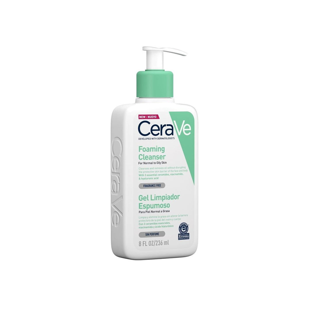 CeraVe Nettoyant moussant pour peaux normales à grasses