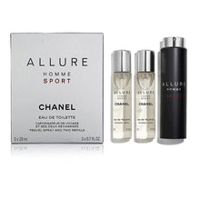 Load image into Gallery viewer, Chanel ALLURE HOMME SPORT Eau Extreme Refillable Travel Spray (3 pcs)
