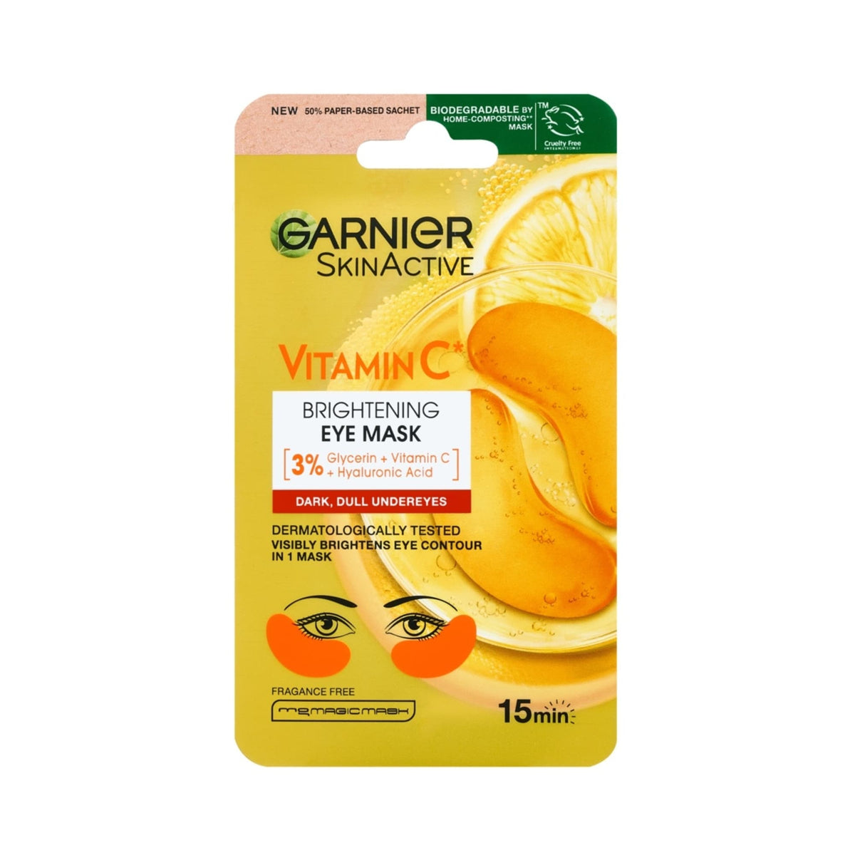 Garnier SkinActive Revitalising Hydrating Mask – Eye Contour & Face Care Treatment 3