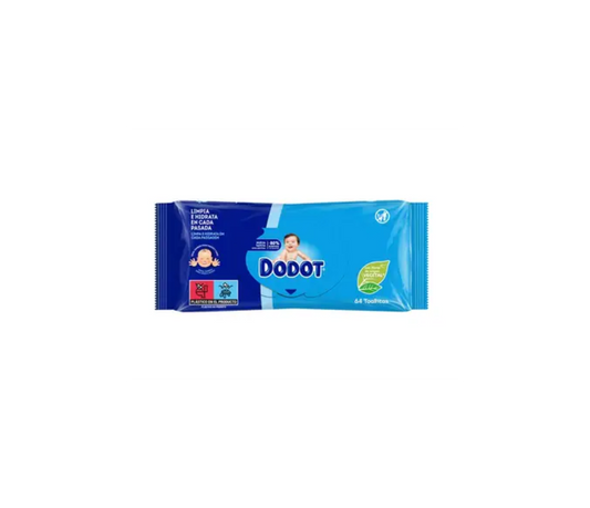 Dodot Baby Wipes – Cleansing & Care with Gliding Waves (64 Wipes) 1