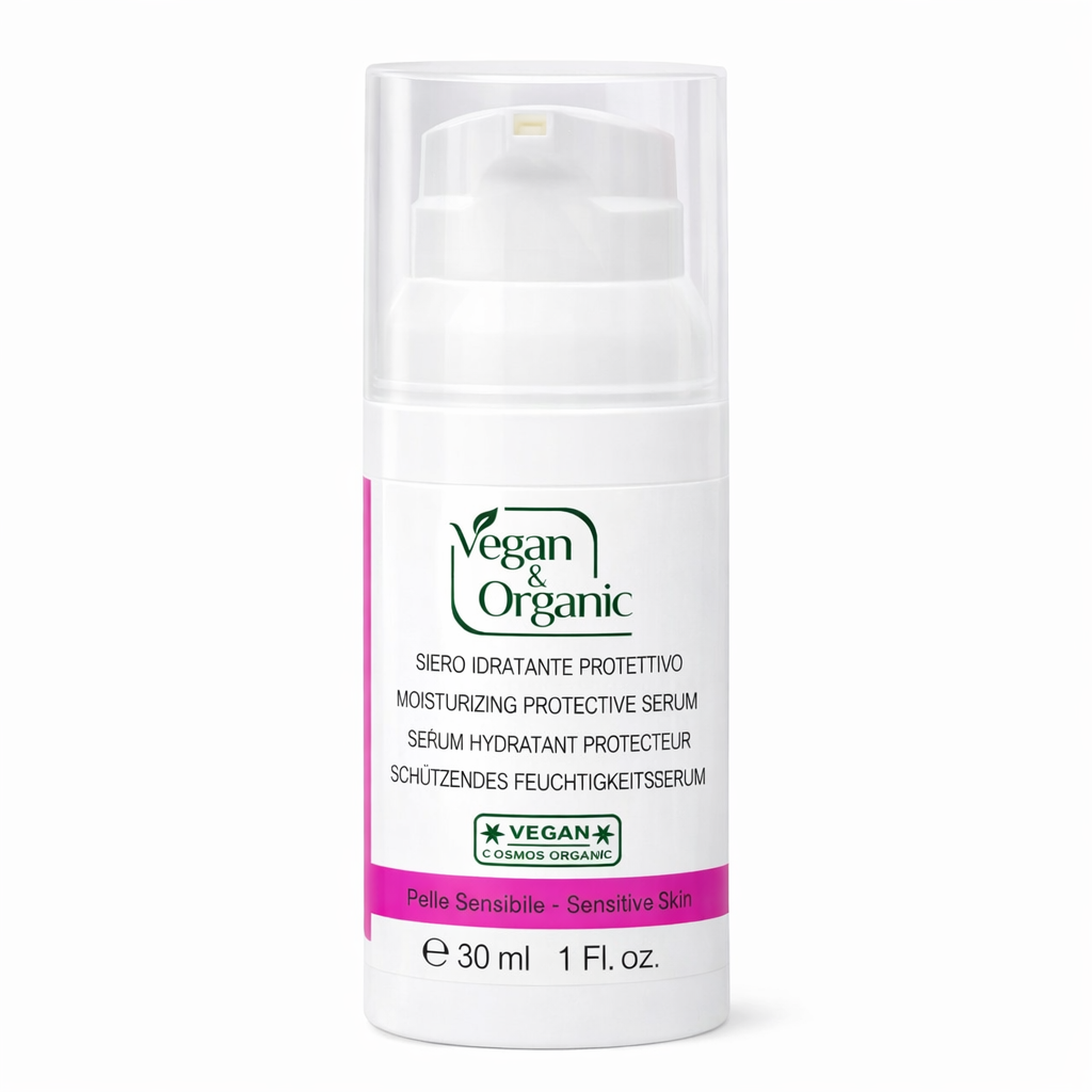 Suero protector hidratante vegano y ecológico (30 ml)