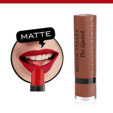 Load image into Gallery viewer, Hydrating Lipstick Bourjois Rouge Velvet The Lipstick ( 22-Moka-Déro )
