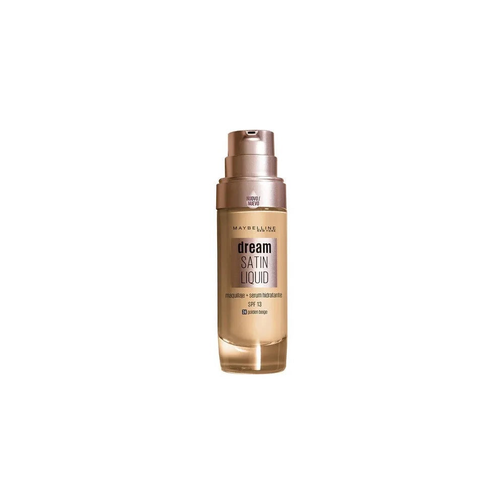 Liquid Make Up Base + Hydrating Serum Dream Satin Liquid Maybelline (30 ml) 1