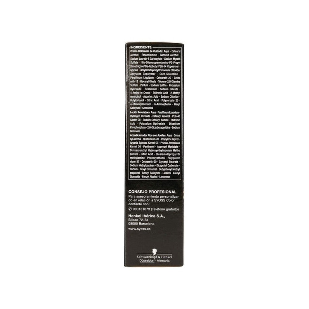 Permanent Dye Olio Intense Syoss 8410436218214 2