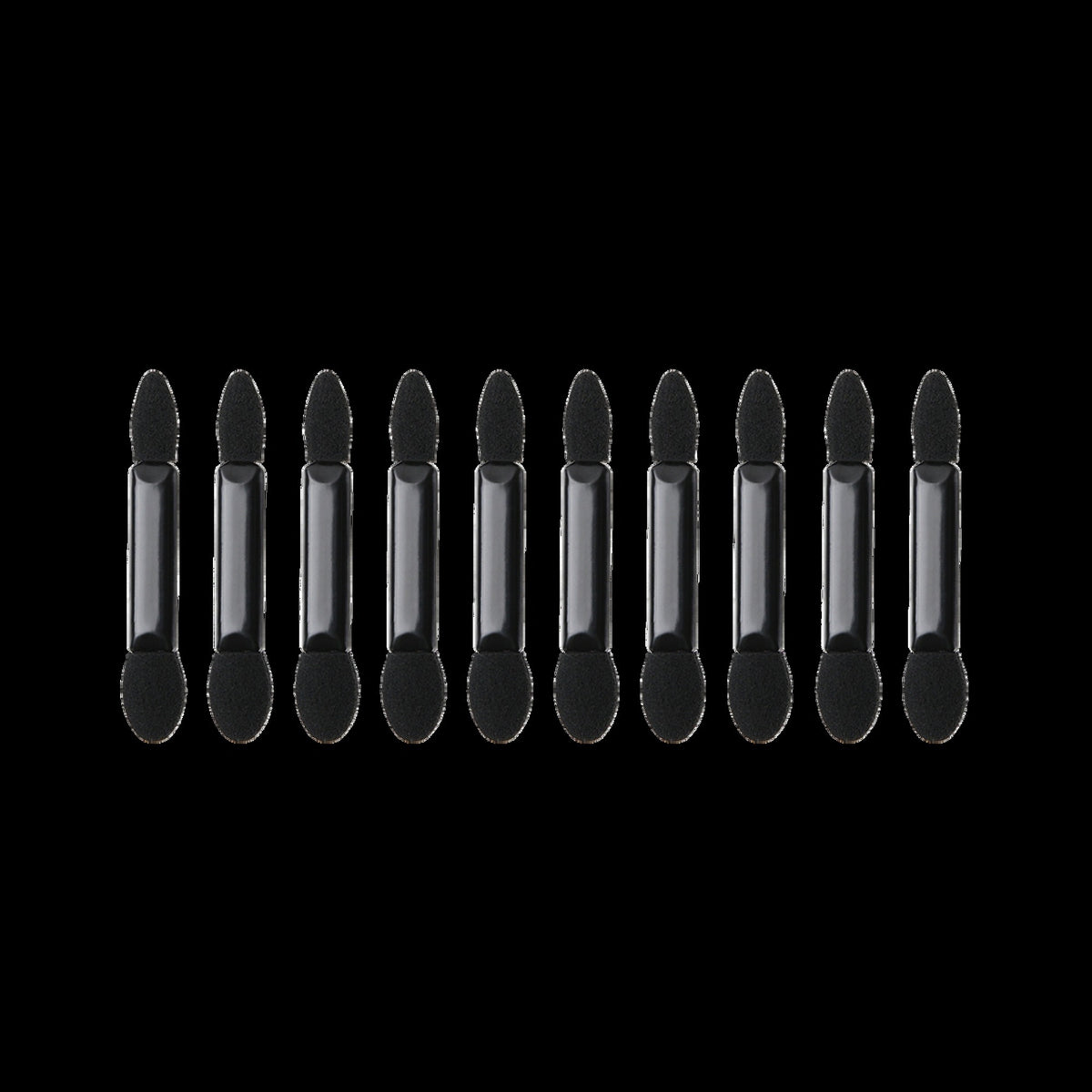 QVS TRUYU Premium Eyeshadow Applicators – Dual-Ended Sponge Tips (10-Pack) 4