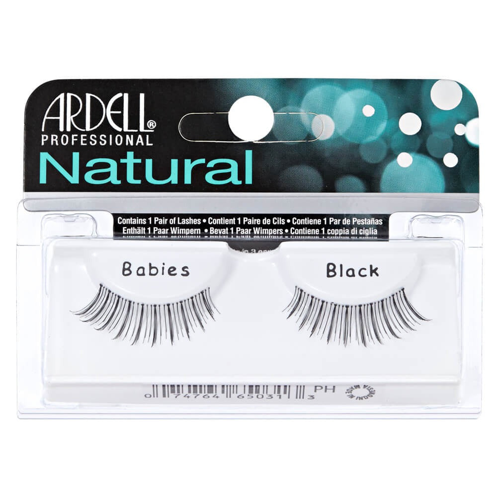 Ardell Natural Lashes Babies – Black Lightweight Strip Lashes (1 Pair) 3