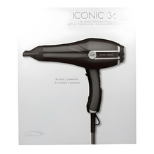 Load image into Gallery viewer, Sinelco Ultron Iconic Nº 3650 Black Hairdryer
