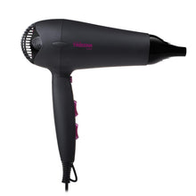Load image into Gallery viewer, Foldable Hair Dryer Tristar HD2358 Ionic Black 2000W
